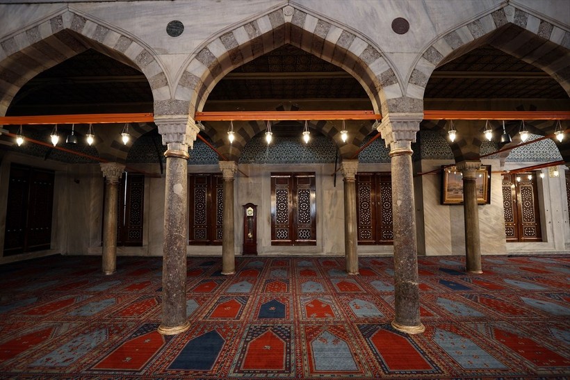 Restorasyonu tamamlanıp yeniden açılan Sultanahmet Camii'nden eşsiz görüntüler - Resim: 44