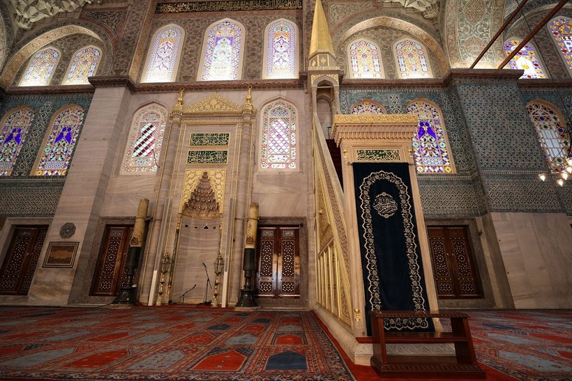 Restorasyonu tamamlanıp yeniden açılan Sultanahmet Camii'nden eşsiz görüntüler - Resim: 46