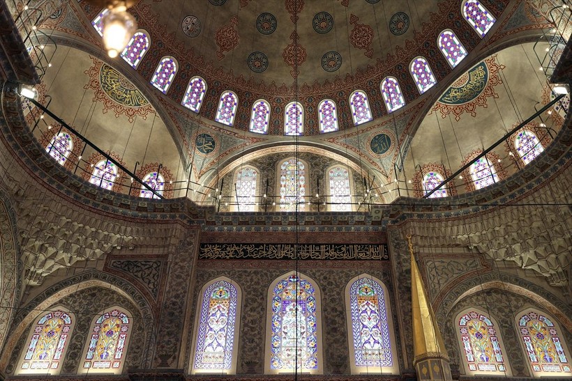 Restorasyonu tamamlanıp yeniden açılan Sultanahmet Camii'nden eşsiz görüntüler - Resim: 50
