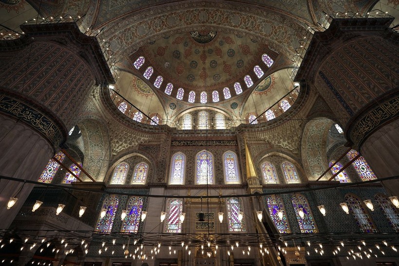 Restorasyonu tamamlanıp yeniden açılan Sultanahmet Camii'nden eşsiz görüntüler - Resim: 51