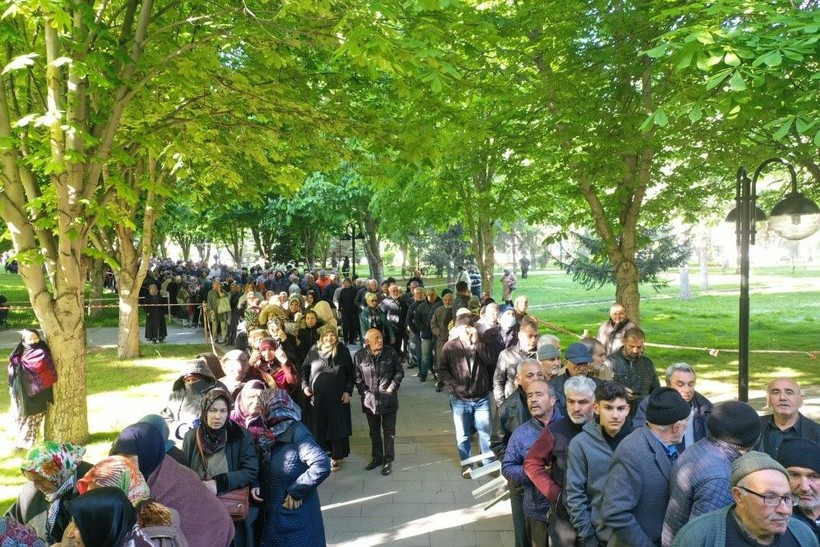 Duyan geldi! Kayseri'de sonu görünmeyen kuyduk - Resim: 13