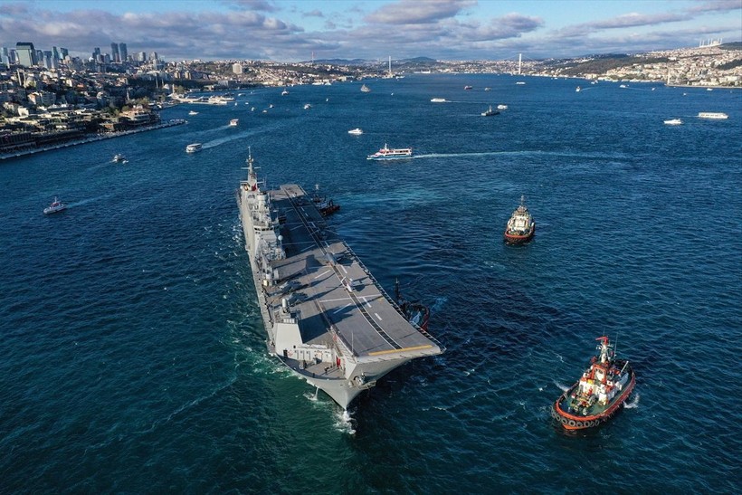 Çin medyası TCG Anadolu'yu mercek altına aldı! "Türkiye dünyada yerli uçak gemisine sahip birkaç ülkeden biri haline geldi" - Resim: 6