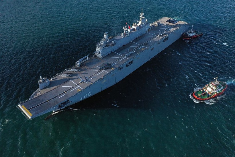 Çin medyası TCG Anadolu'yu mercek altına aldı! "Türkiye dünyada yerli uçak gemisine sahip birkaç ülkeden biri haline geldi" - Resim: 14