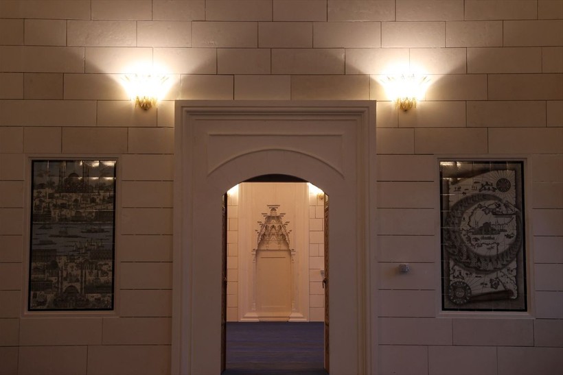 İstanbul Levent'te plazaların arasında görkemli bir cami: Barbaros Hayrettin Paşa Cami! Cumhuriyet tarihinde bir ilkle açıldı - Resim: 22