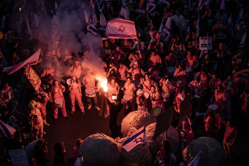 İsrail'de hükümet karşıtı protestolar ve sivil itaatsizlik eylemleri sürüyor - Resim: 10