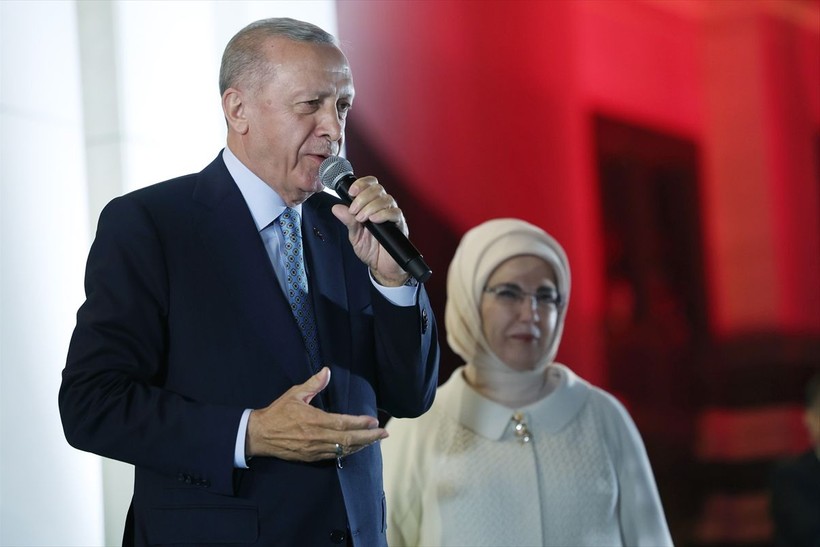 Ezber bozulmadı! Cumhurbaşkanı Recep Tayyip Erdoğan yüzbinlere balkon konuşmasını Külliye'den yaptı - Resim: 35