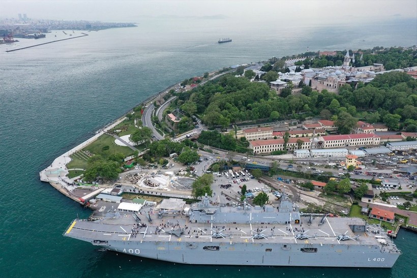 Fatih Sultan Mehmet tarafından inşa edilen Topkapı Sarayı dron ile görüntülendi - Resim: 29