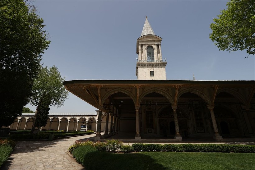 Fatih Sultan Mehmet tarafından inşa edilen Topkapı Sarayı dron ile görüntülendi - Resim: 30