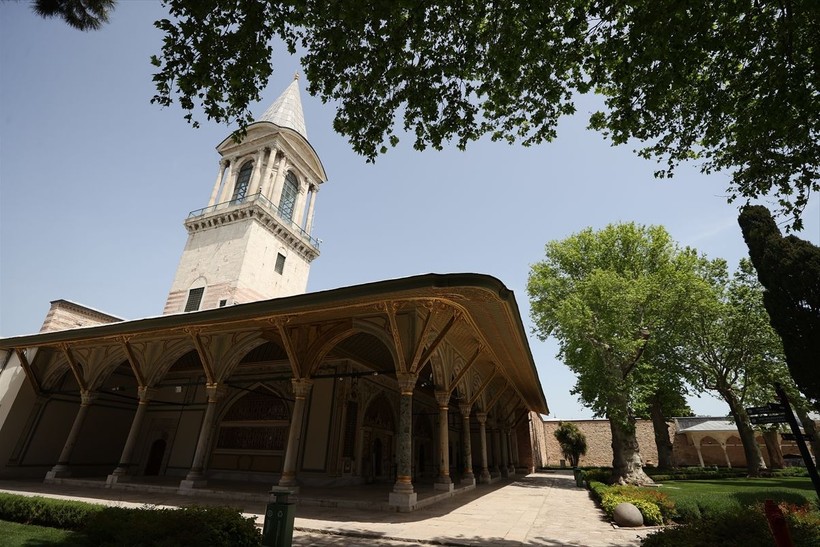 Fatih Sultan Mehmet tarafından inşa edilen Topkapı Sarayı dron ile görüntülendi - Resim: 31