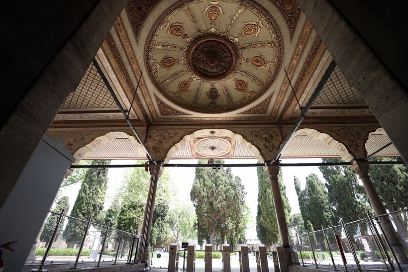Fatih Sultan Mehmet tarafından inşa edilen Topkapı Sarayı dron ile görüntülendi - Resim: 32