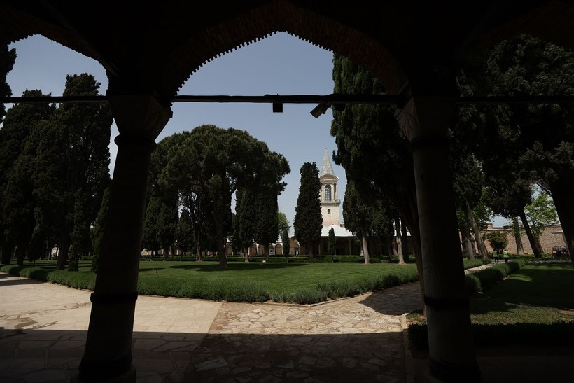 Fatih Sultan Mehmet tarafından inşa edilen Topkapı Sarayı dron ile görüntülendi - Resim: 37