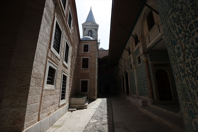 Fatih Sultan Mehmet tarafından inşa edilen Topkapı Sarayı dron ile görüntülendi - Resim: 91