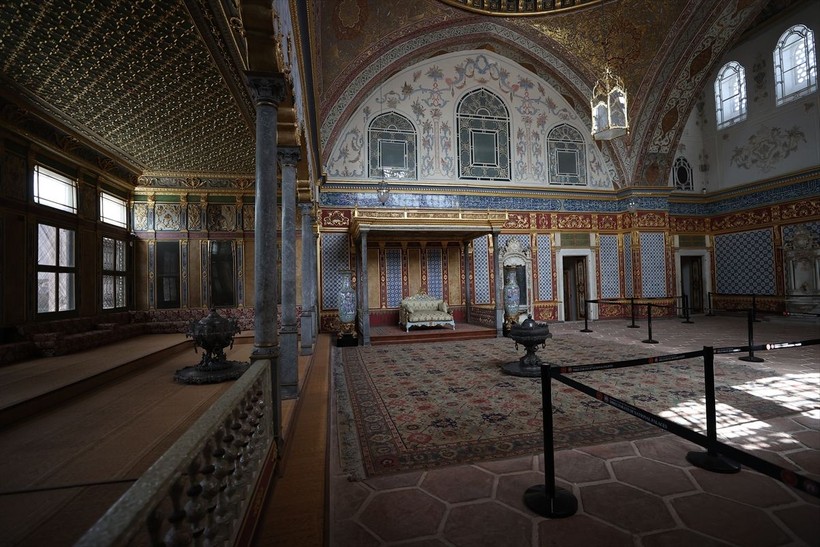 Fatih Sultan Mehmet tarafından inşa edilen Topkapı Sarayı dron ile görüntülendi - Resim: 118