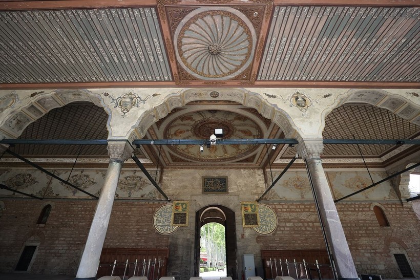 Fatih Sultan Mehmet tarafından inşa edilen Topkapı Sarayı dron ile görüntülendi - Resim: 150