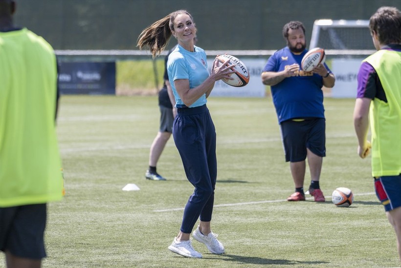 Galler Prensesi Maidenhead Rugby kulübünde - Resim: 5