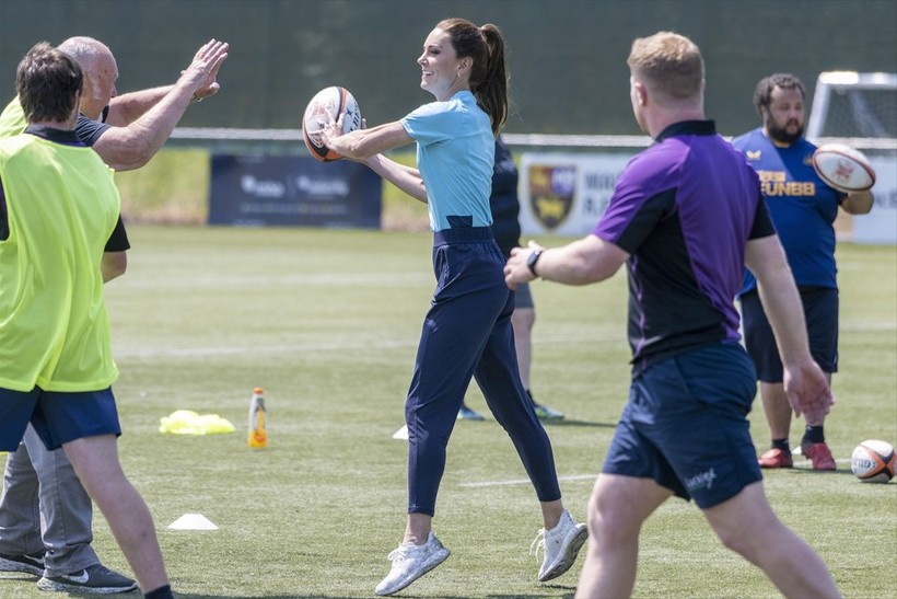 Galler Prensesi Maidenhead Rugby kulübünde - Resim: 7