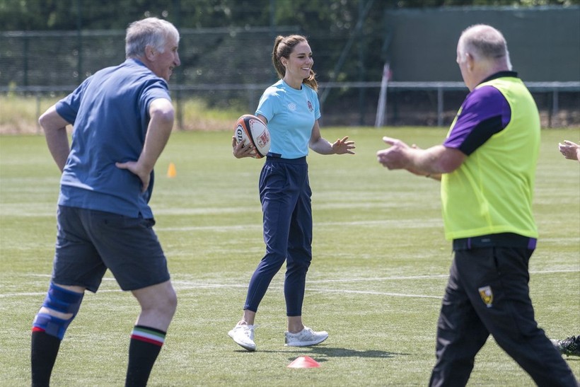 Galler Prensesi Maidenhead Rugby kulübünde - Resim: 8