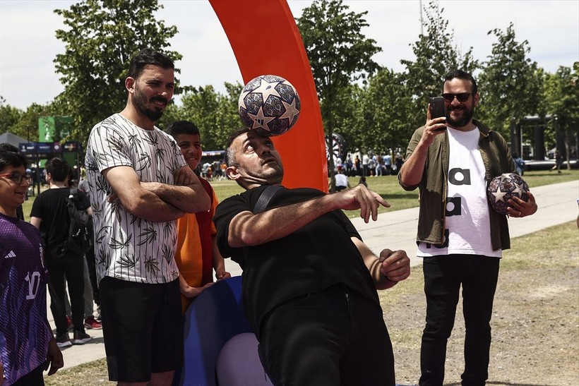 UEFA Şampiyonlar Ligi Finali kapsamında İstanbul'da düzenlenen UEFA Şampiyonlar Festivali sona erdi - Resim: 35