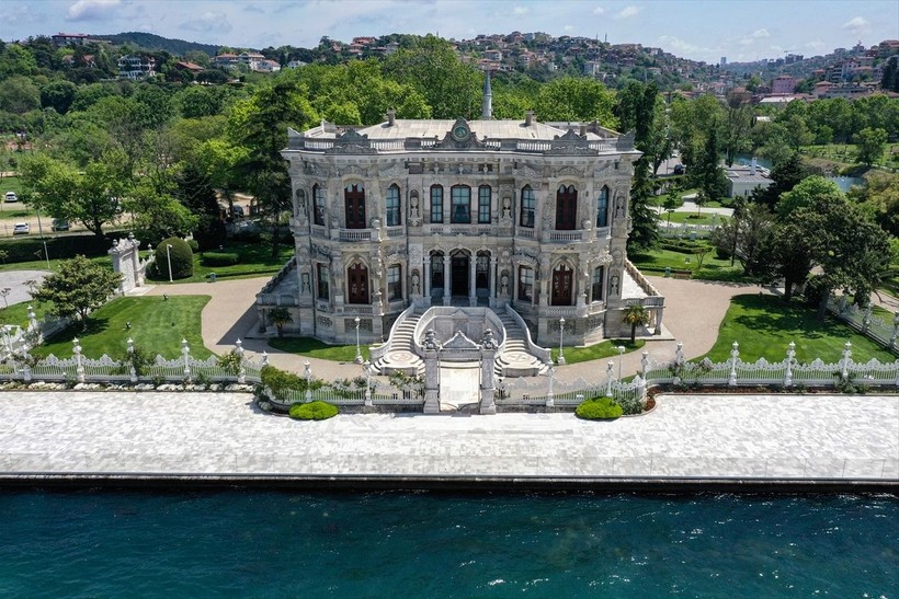 Küçüksu Kasrı'nı gezmek isteyenler bu haberde toplanıyor! Dron ile görüntülendi - Resim: 31