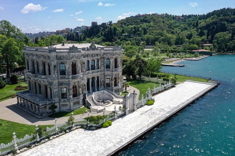 Küçüksu Kasrı'nı gezmek isteyenler bu haberde toplanıyor! Dron ile görüntülendi - Resim: 34