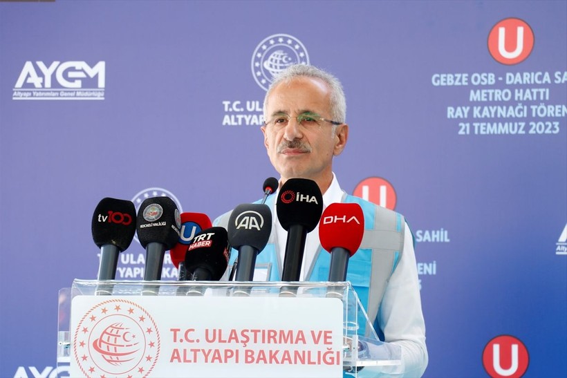 Ulaştırma ve Altyapı Bakanı Abdulkadir Uraloğlu açıkladı! Yeni hatla 1 saatlik yol 24 dakikaya inecek - Resim: 5