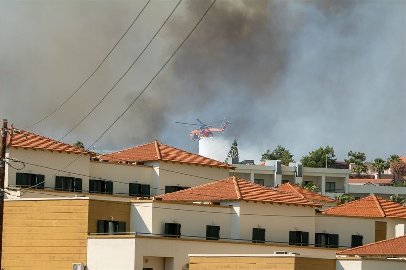 Rodos kül oldu! Orman yangını 7. gününde! 'Durum daha kötüleşebilir' - Resim: 85