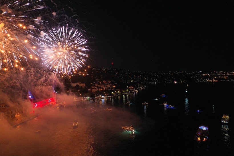 30 Ağustos Zafer Bayramı'nın 101. yıl dönümü! İstanbul'da coşkuyla kutlandı - Resim: 1
