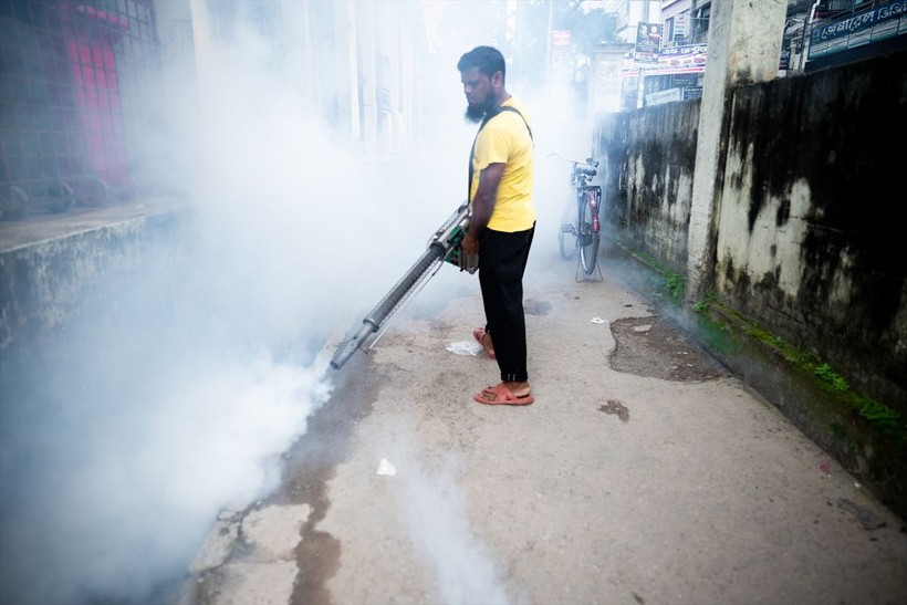 Bangladeş'te dang hummasından hayatını kaybedenlerin sayısı 618'e çıktı - Resim: 14