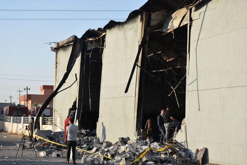 Irak'ın Musul kentinde bir düğün salonunda yangın çıktı! Yüzlerce ölü ve yaralı var - Resim: 35