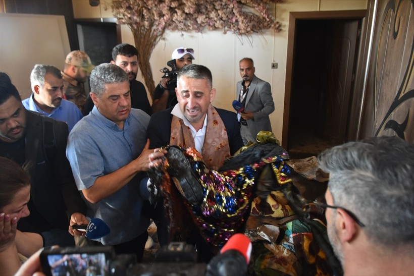 Irak'ın Musul kentinde bir düğün salonunda yangın çıktı! Yüzlerce ölü ve yaralı var - Resim: 44