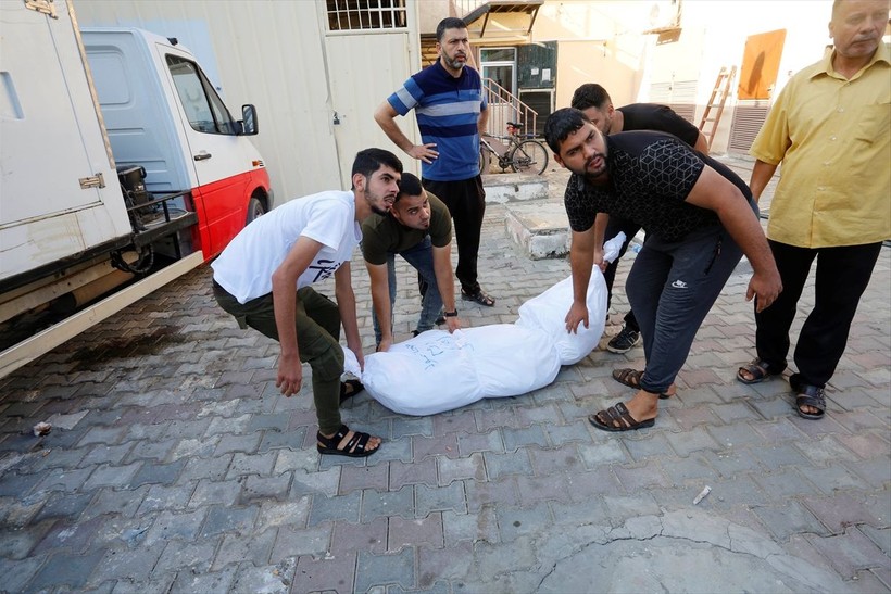 Gazze’de acı tablo! Morglar doldu cesetler dondurma dolaplarına konuluyor - Resim: 8