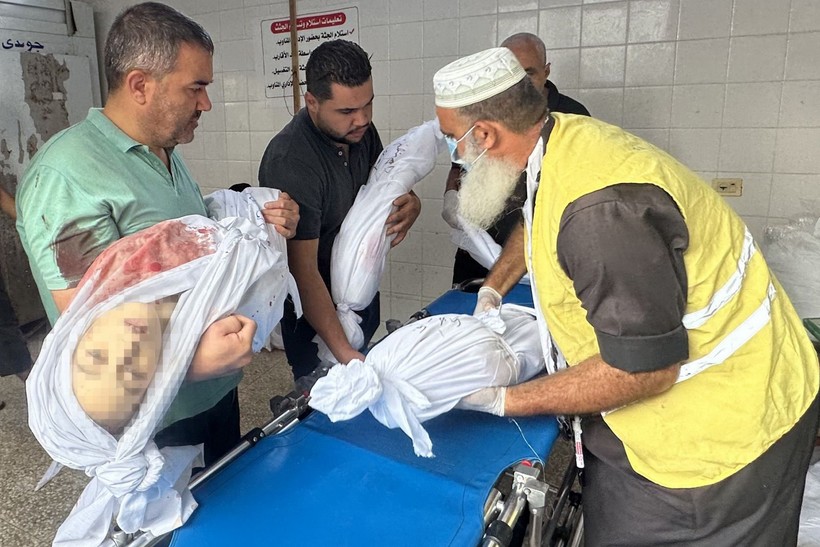 Katil İsrail Gazze'de can almaya devam ediyor! Minik bedenleri sırayla kefenlediler - Resim: 12