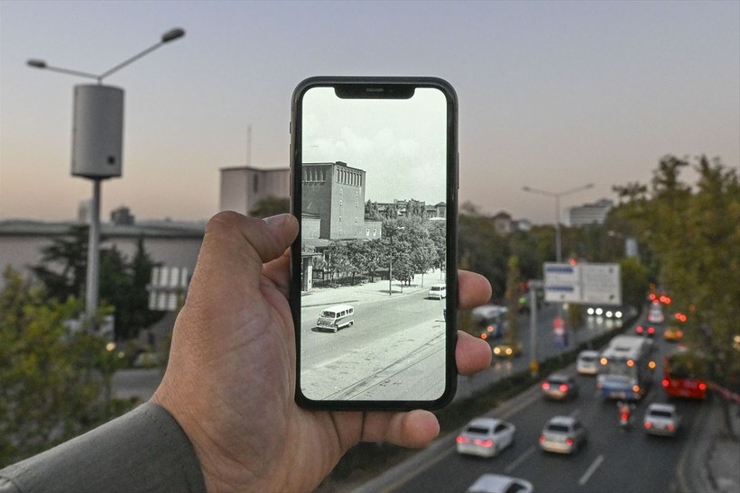 Cumhuriyet'in 100. yılına özel Başkent'in eski ve yeni hali... - Resim: 13