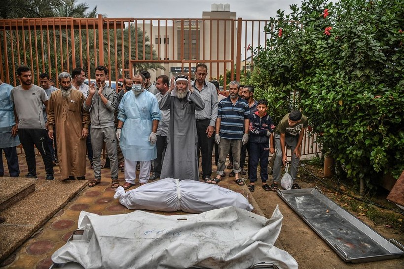Bebek katili İsrail yine gözünü hastanelere dikti! Hamas'ın intikamını binlerce sivilden alıyor - Resim: 28