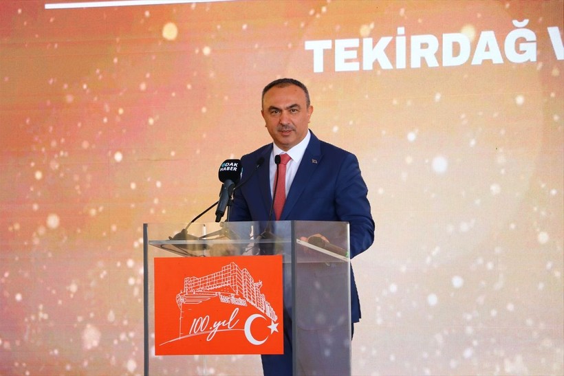 Dünyanın en büyük konteyner gemisi 'MSC Türkiye' Tekirdağ'da - Resim: 12