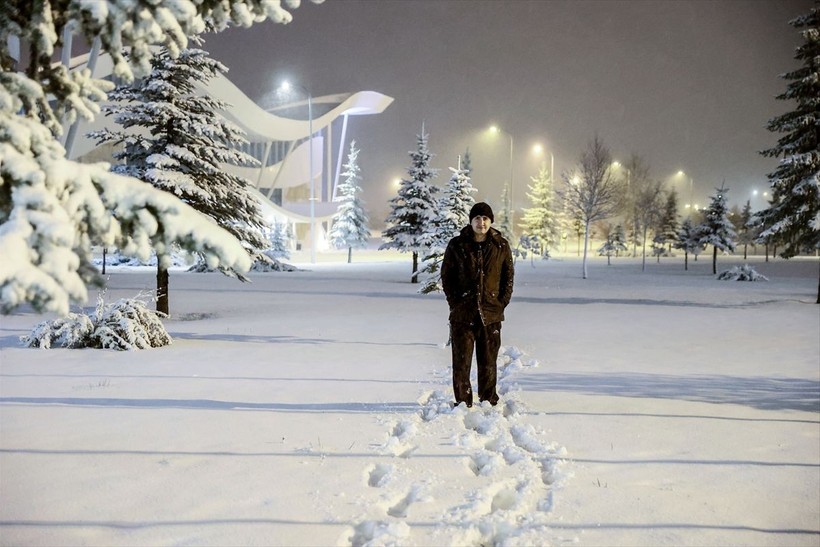Başkent Ankara beyaz masalı yaşıyor! Yurt genelinden kar manzaraları ❄️☃️🧤 - Resim: 81