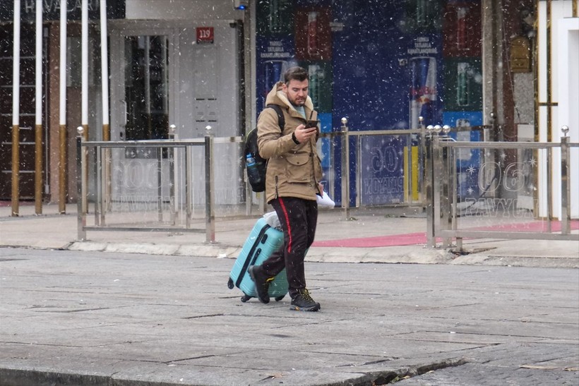 Başkent Ankara beyaz masalı yaşıyor! Yurt genelinden kar manzaraları ❄️☃️🧤 - Resim: 68