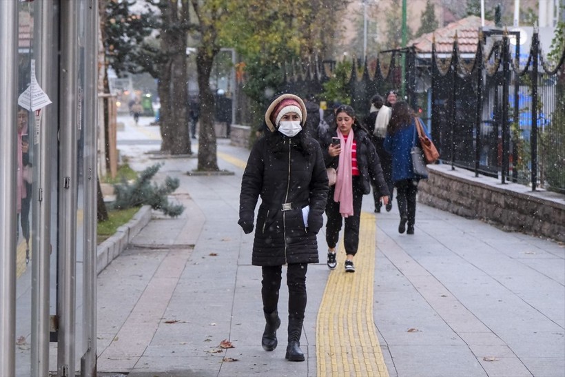 Başkent Ankara beyaz masalı yaşıyor! Yurt genelinden kar manzaraları ❄️☃️🧤 - Resim: 69