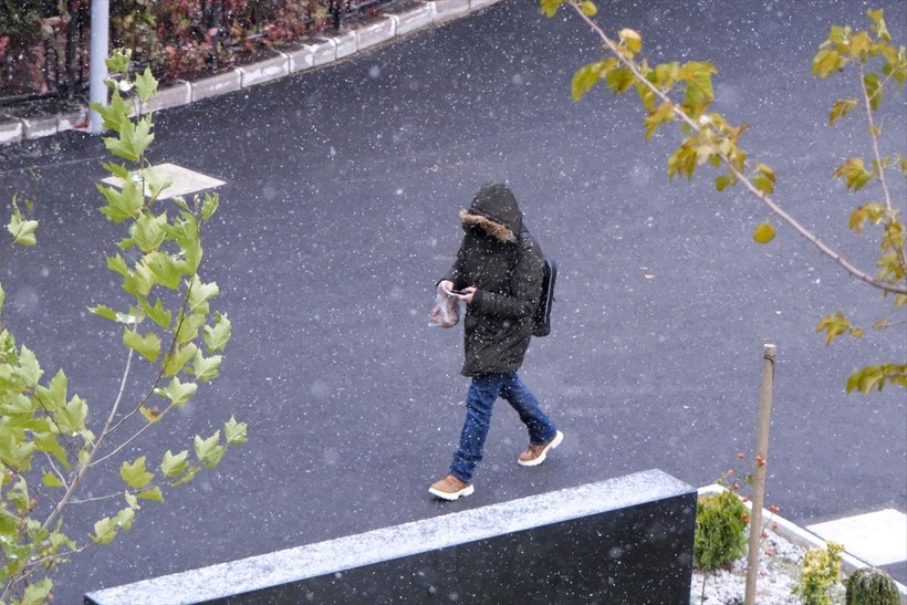 Başkent Ankara beyaz masalı yaşıyor! Yurt genelinden kar manzaraları ❄️☃️🧤 - Resim: 53