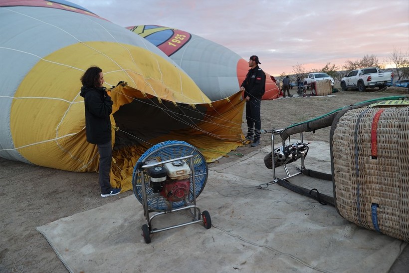 Mısır ve Faslı balon pilot adayları Kapadokya'da! Türkiye'de eğitim alıyorlar - Resim: 4