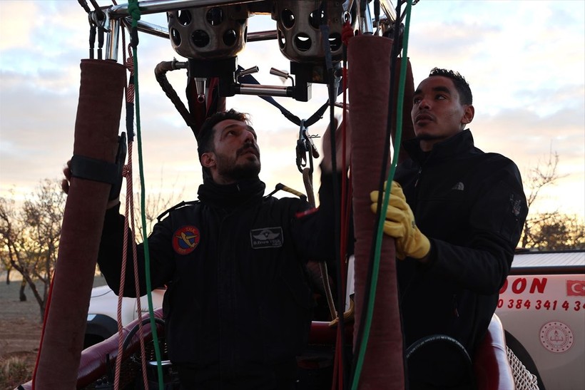 Mısır ve Faslı balon pilot adayları Kapadokya'da! Türkiye'de eğitim alıyorlar - Resim: 9