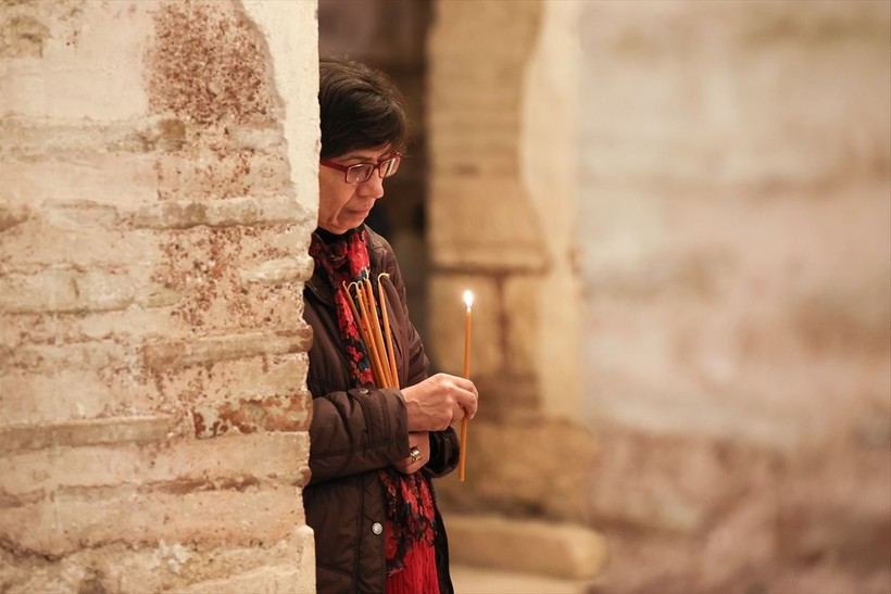 Antalya'da 'Noel Baba' için Kilise'de ayin düzenlendi - Resim: 4