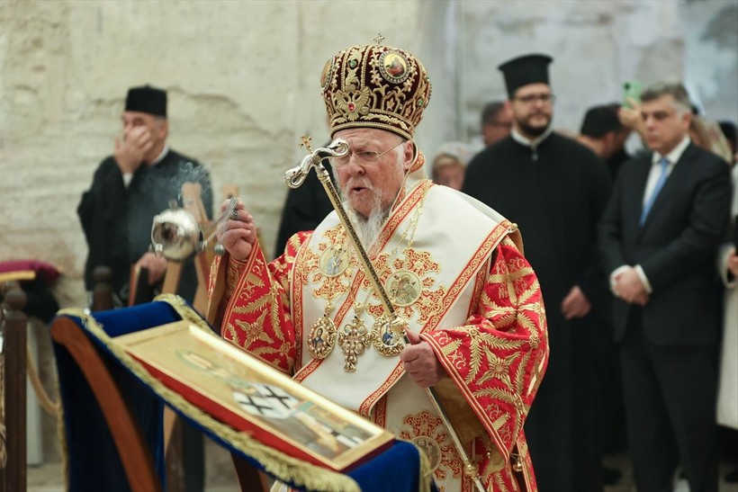 Antalya'da 'Noel Baba' için Kilise'de ayin düzenlendi - Resim: 18