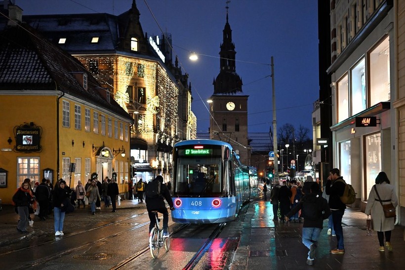 İskandinav şehri Oslo'da yılbaşı havası! Günlük yaşamları bile mest etti - Resim: 2