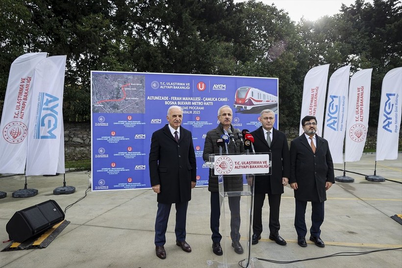 Ulaştırma ve Altyapı Bakanı Abdulkadir Uraloğlu: Altunizade-Bosna Bulvarı arası 8 dakika 40 saniyede seyahat edilebilecek - Resim: 4