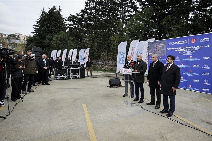 Ulaştırma ve Altyapı Bakanı Abdulkadir Uraloğlu: Altunizade-Bosna Bulvarı arası 8 dakika 40 saniyede seyahat edilebilecek - Resim: 5