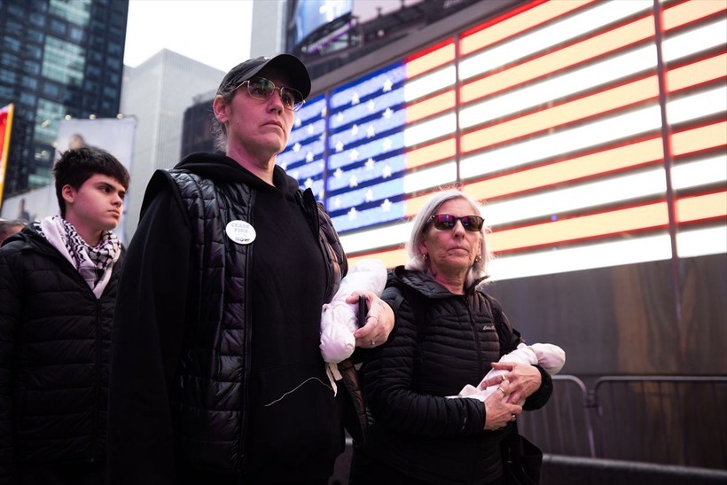 New York Gazze'de ölen binlerce bebek ve çocuk için sessiz yürüyüş yaptı - Resim: 51