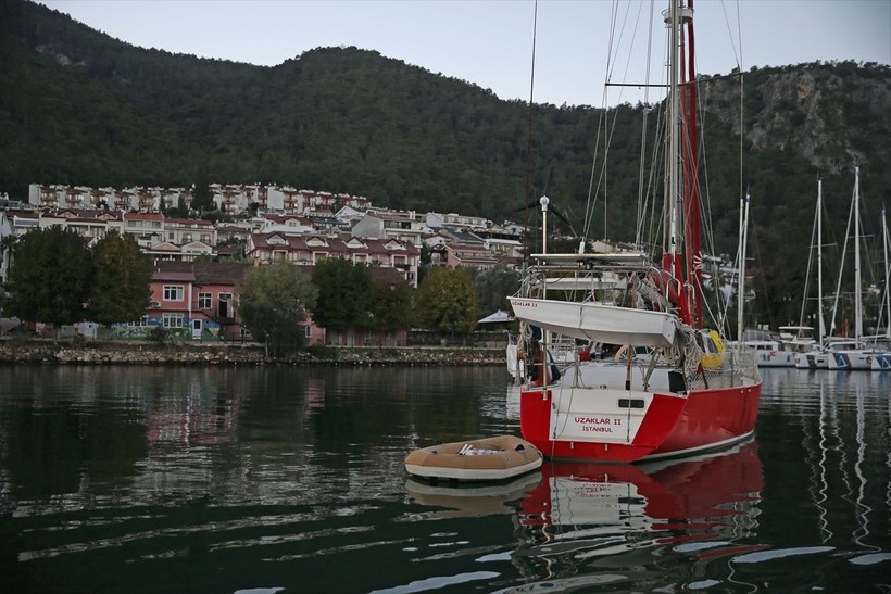 Antarktika'ya giden ilk Türk denizciler olma başarısını yakalayan çiftin oğulları okula her gün botla gidiyor - Resim: 14