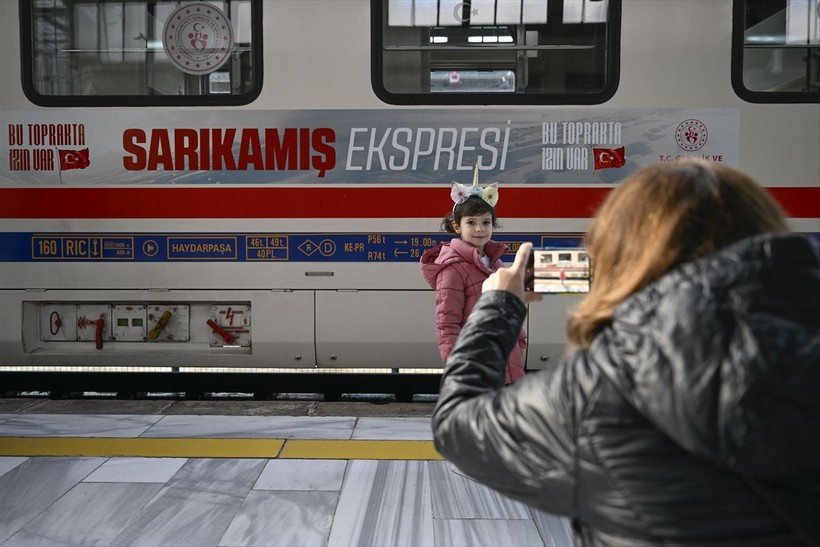 Sarıkamış Ekspresi Ankara Tren Garı'ndan hareket etti! Binlerce genç etkinliklere katılacak - Resim: 1