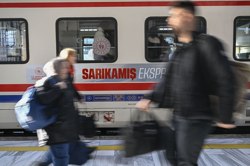 Sarıkamış Ekspresi Ankara Tren Garı'ndan hareket etti! Binlerce genç etkinliklere katılacak - Resim: 4